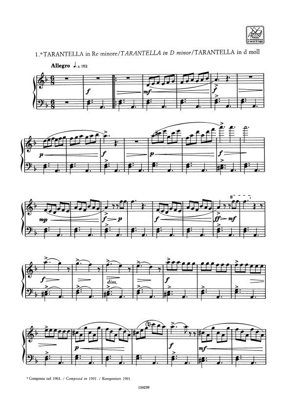 Manoscritti Infantili - Per Pianoforte - pro klavír